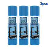 3D Printer Glue Sticks PVP Solid Glue Sticks Non-toxic Washable Easy Removing