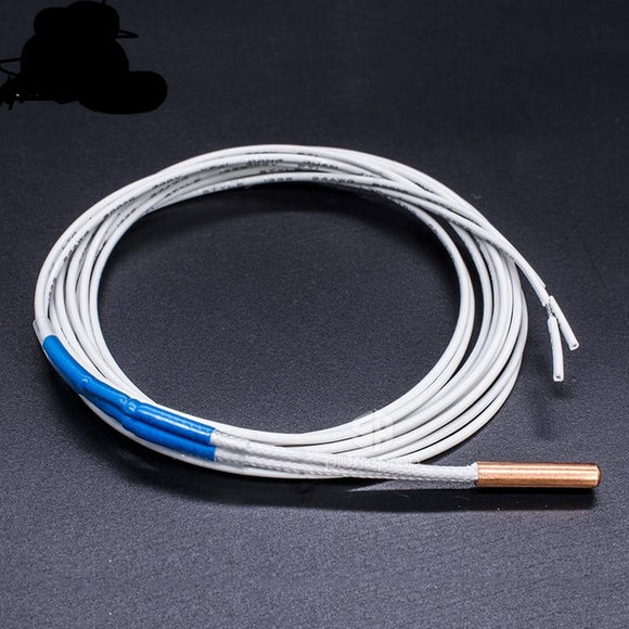 NTC 100K ohm B3950 Thermistor 3x15mm Cartridge Sensor High Temperature for 3D V6 Upgraded Heater Block 3D Printer