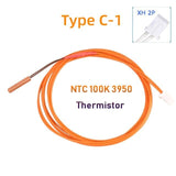 NTC 100K ohm B3950 Thermistor 3x15mm Cartridge Sensor High Temperature for 3D V6 Upgraded Heater Block 3D Printer