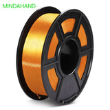 MINDAHAND 3D Printer Filament PLA Silk Brass 1.75mm And 3mm 1kg Spool